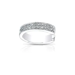 14KT White Gold Diamond Chloe Ear Cuff