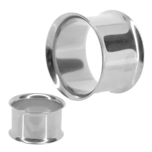 316L Steel Tunnel Double Flare Plug | Gauges