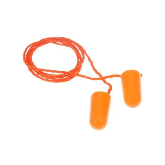 3M  E-A-R 1110 Corded Foam Earplugs (100/Box)