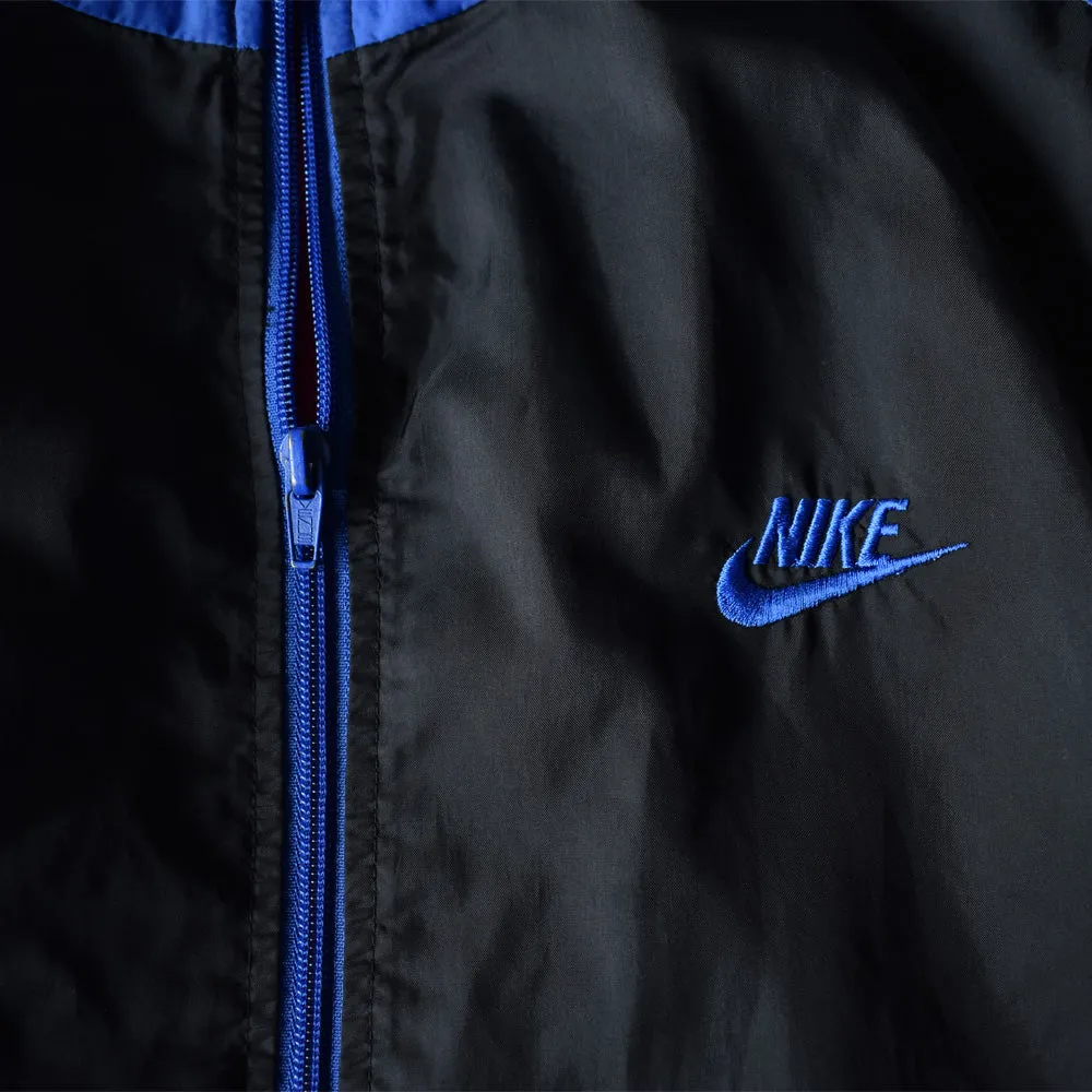 80's　NIKE/ナイキ 銀タグ 刺繍ロゴ ナイロンジャケット　220927