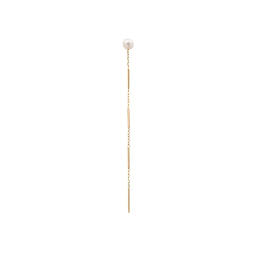 Akoya Pearl Chain Earring