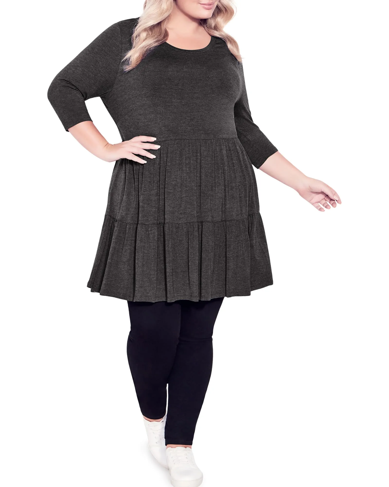 Amaya Tunic | Grey Marle