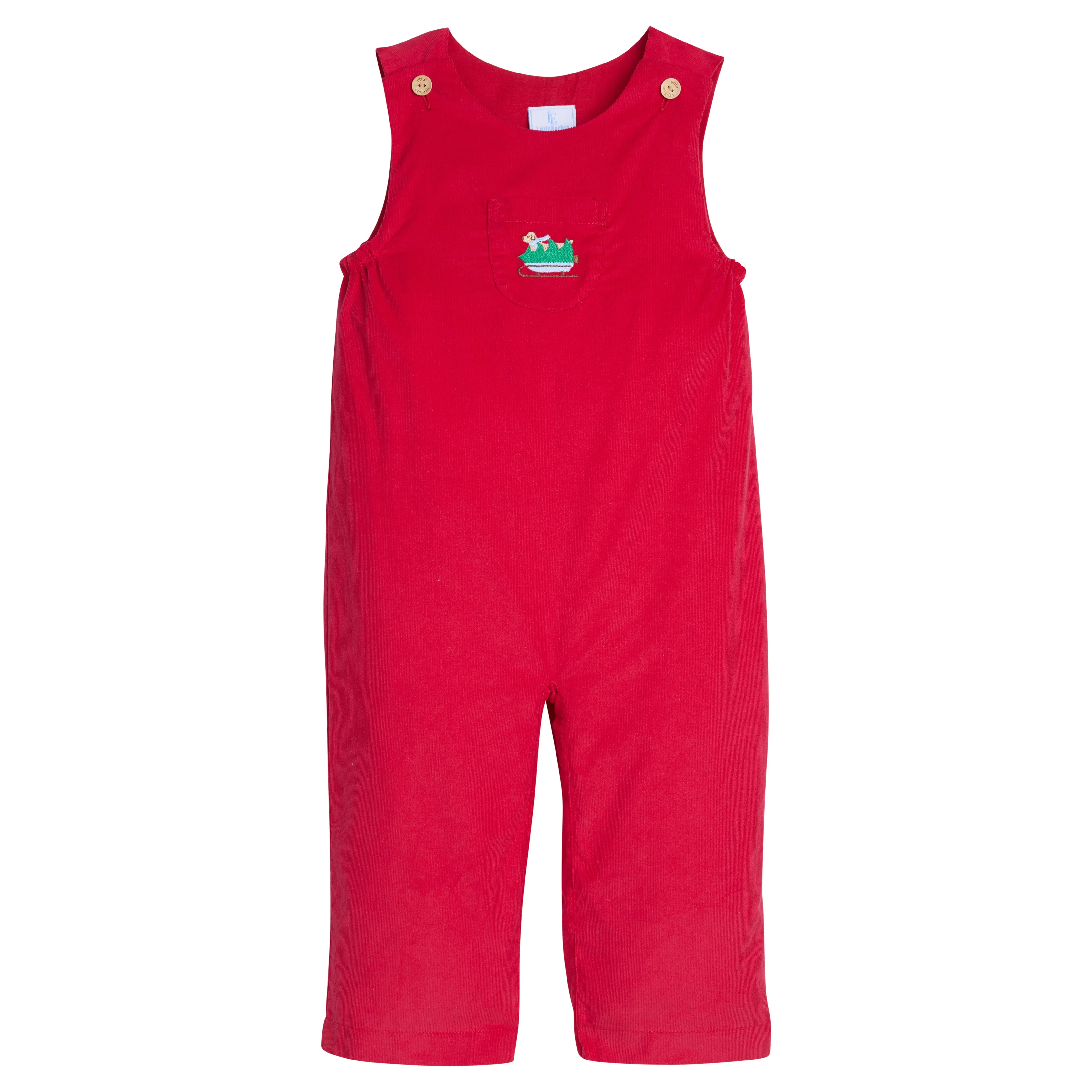 Applique Campbell Overall- Holiday Lab