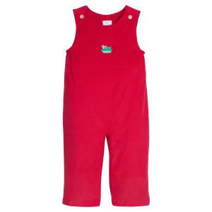 Applique Campbell Overall- Holiday Lab