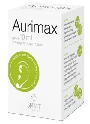 Aurimax ear spray, inner ear infection