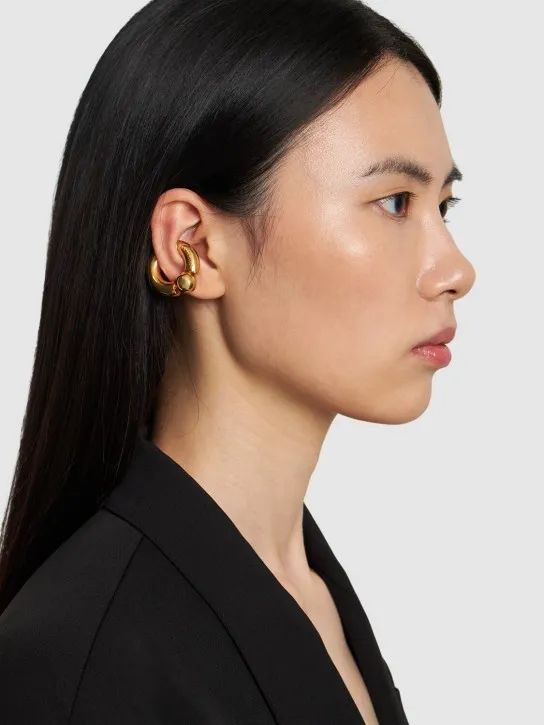 Balenciaga   Mega brass ear cuff 