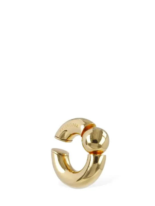 Balenciaga   Mega brass ear cuff 