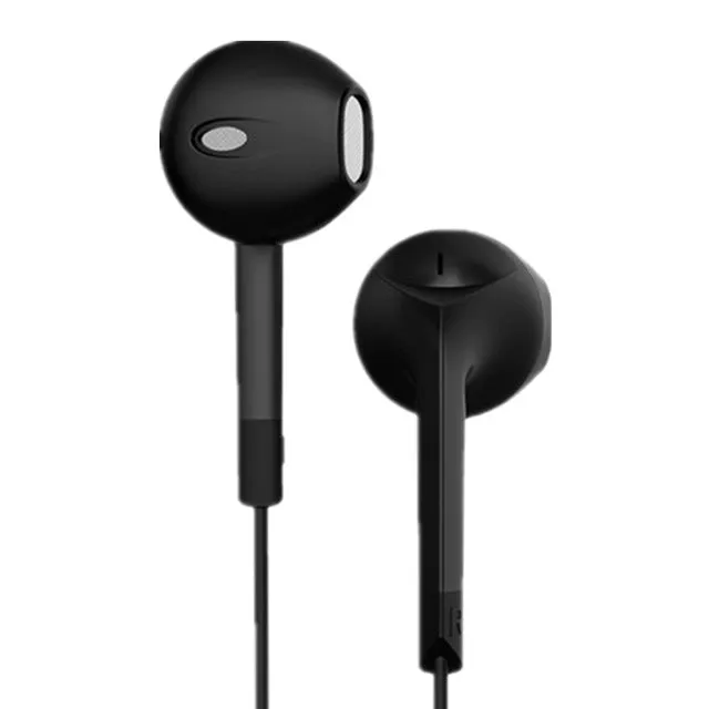 Black and White Earphones