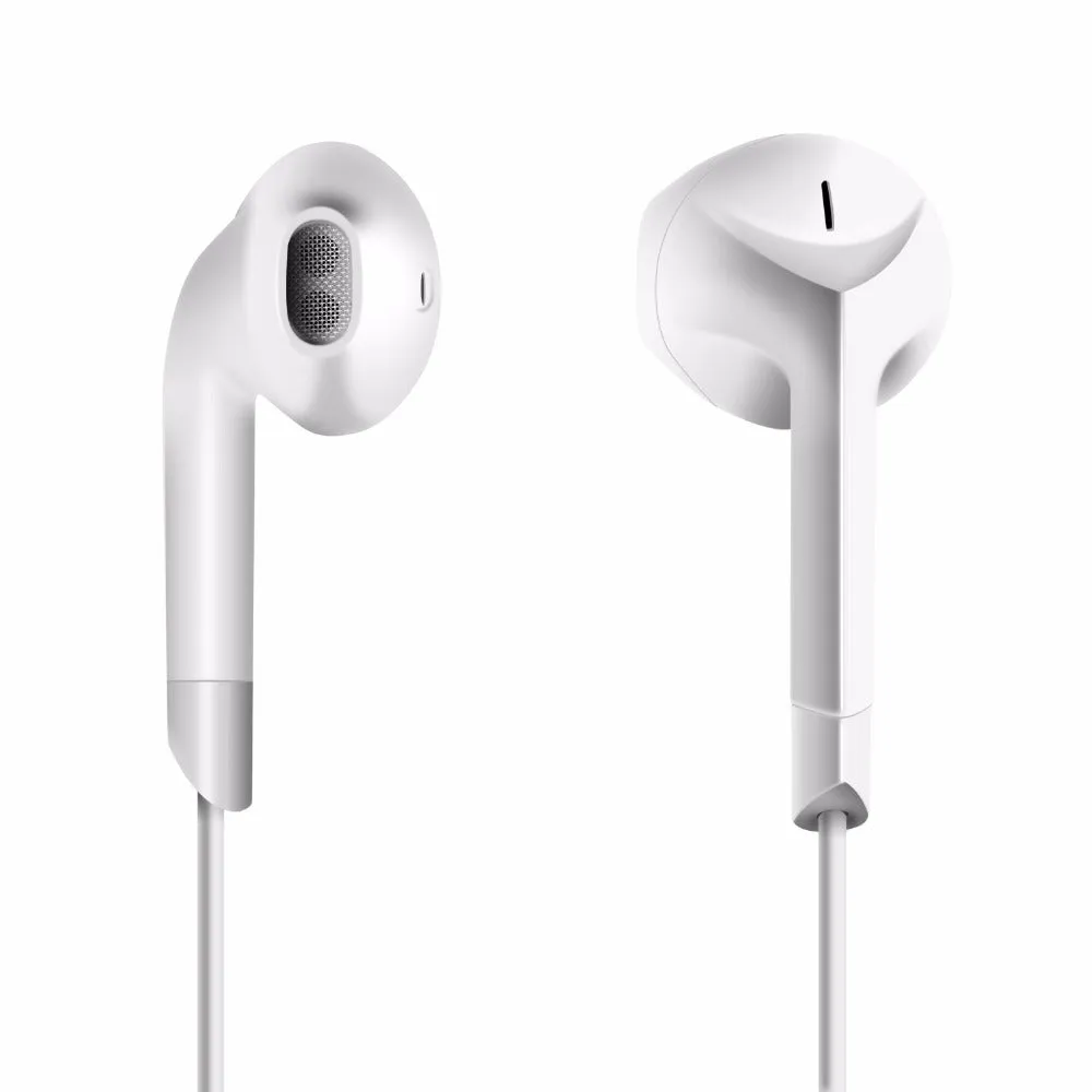 Black and White Earphones