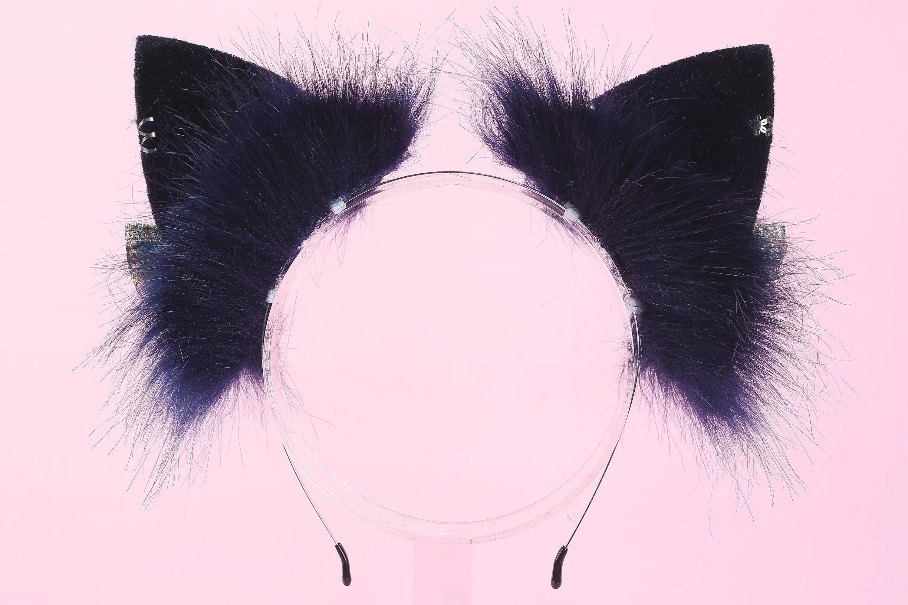 Blue fox ear and tail set wolf ear and tail set cat ear and tail set anime cosplay halloween gift kittenplay petplay fox tail plug mature