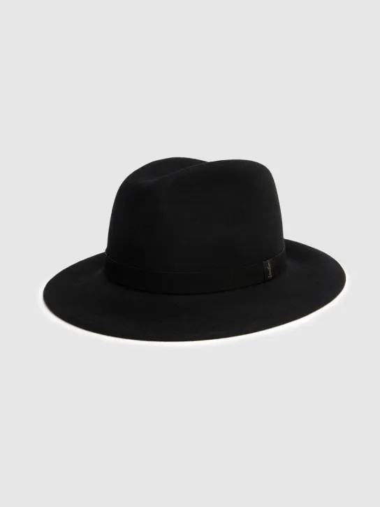 Borsalino   6.5cm Dario wool felt hat 