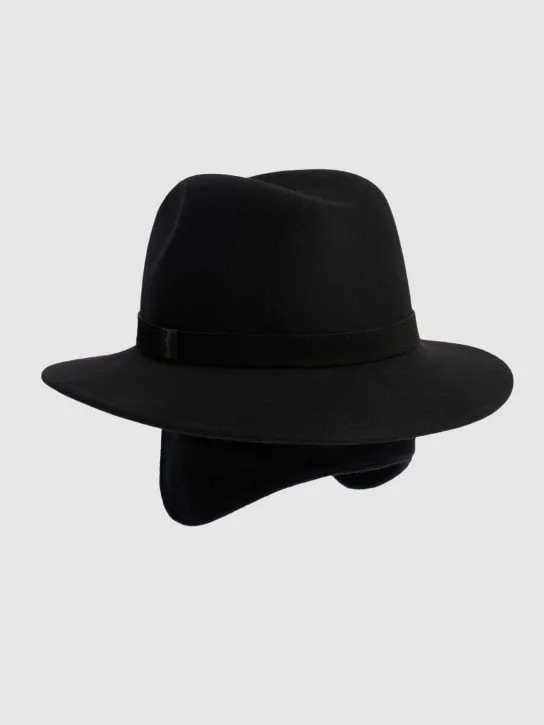 Borsalino   6.5cm Dario wool felt hat 