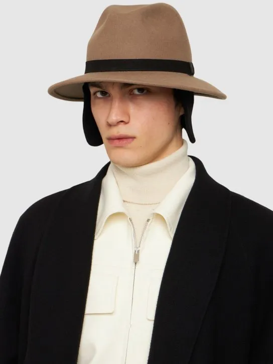 Borsalino   6.5cm Dario wool felt hat 