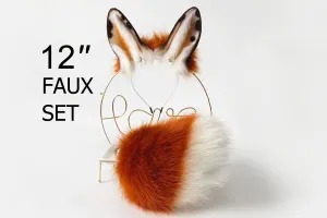 bunny ear and tail plug set bunny petplay ear and tail butt plug set realistic rabbit tail plug and ear set bunny cosplay rabbit ear mature