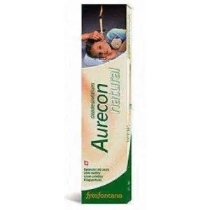 Candles for ear wax AURECON Natural x 2 pcs, ear candling, ear wax candle, ear wax removal candle