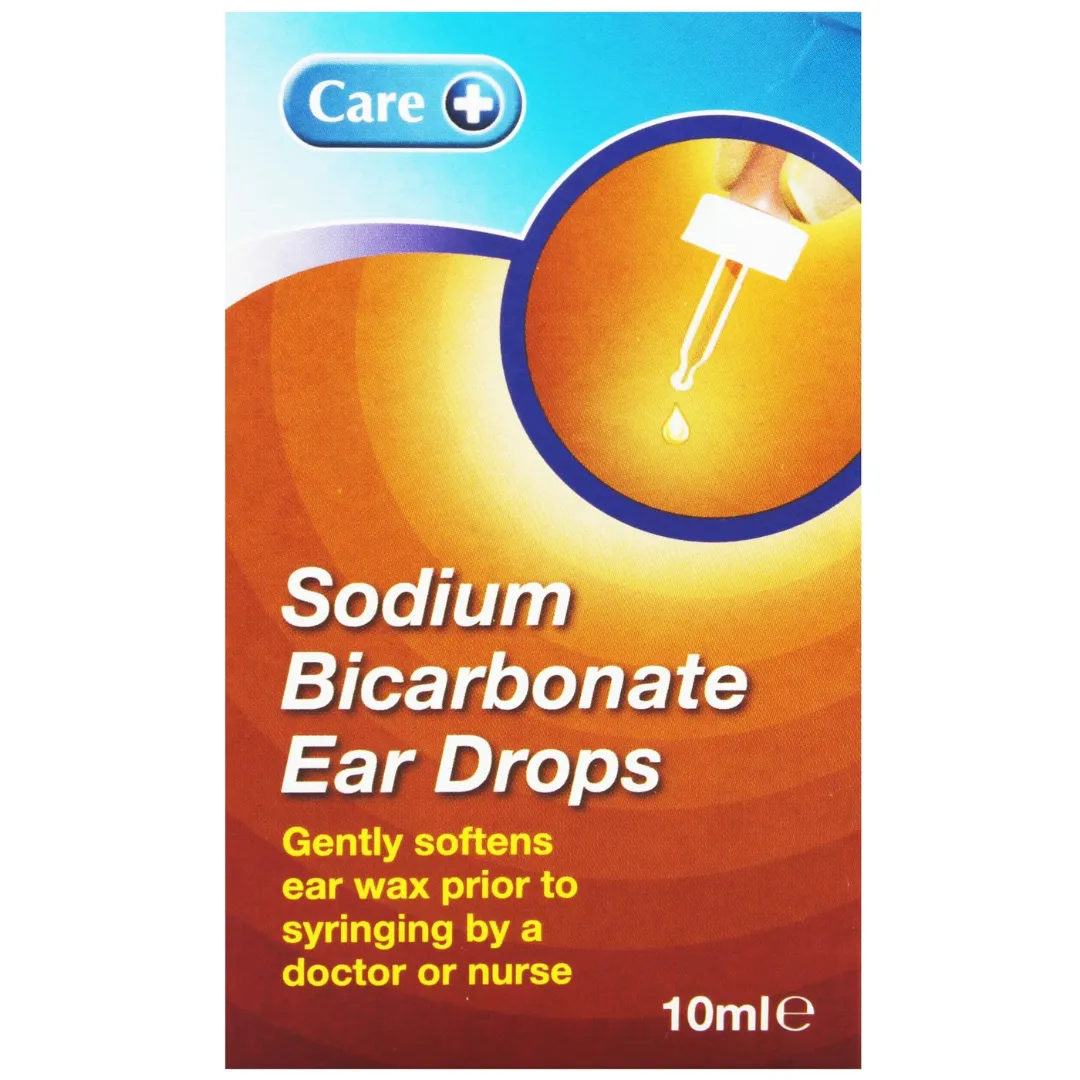 Care Sodium Bicarbonate Ear Drops 10ml
