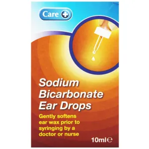 Care Sodium Bicarbonate Ear Drops 10ml