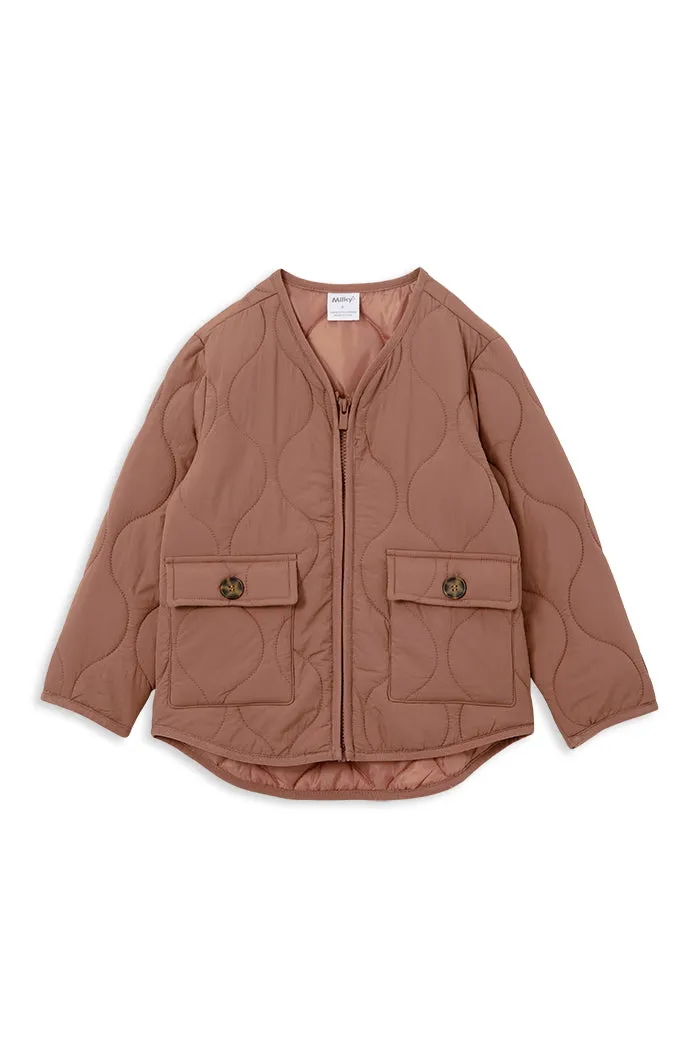Cinnamon Puffer Jacket