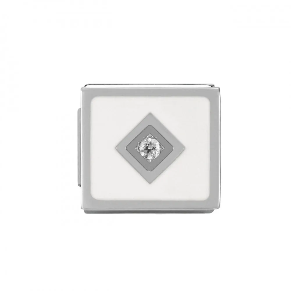 Composable iKONS White Rhombus Link - 230306/01