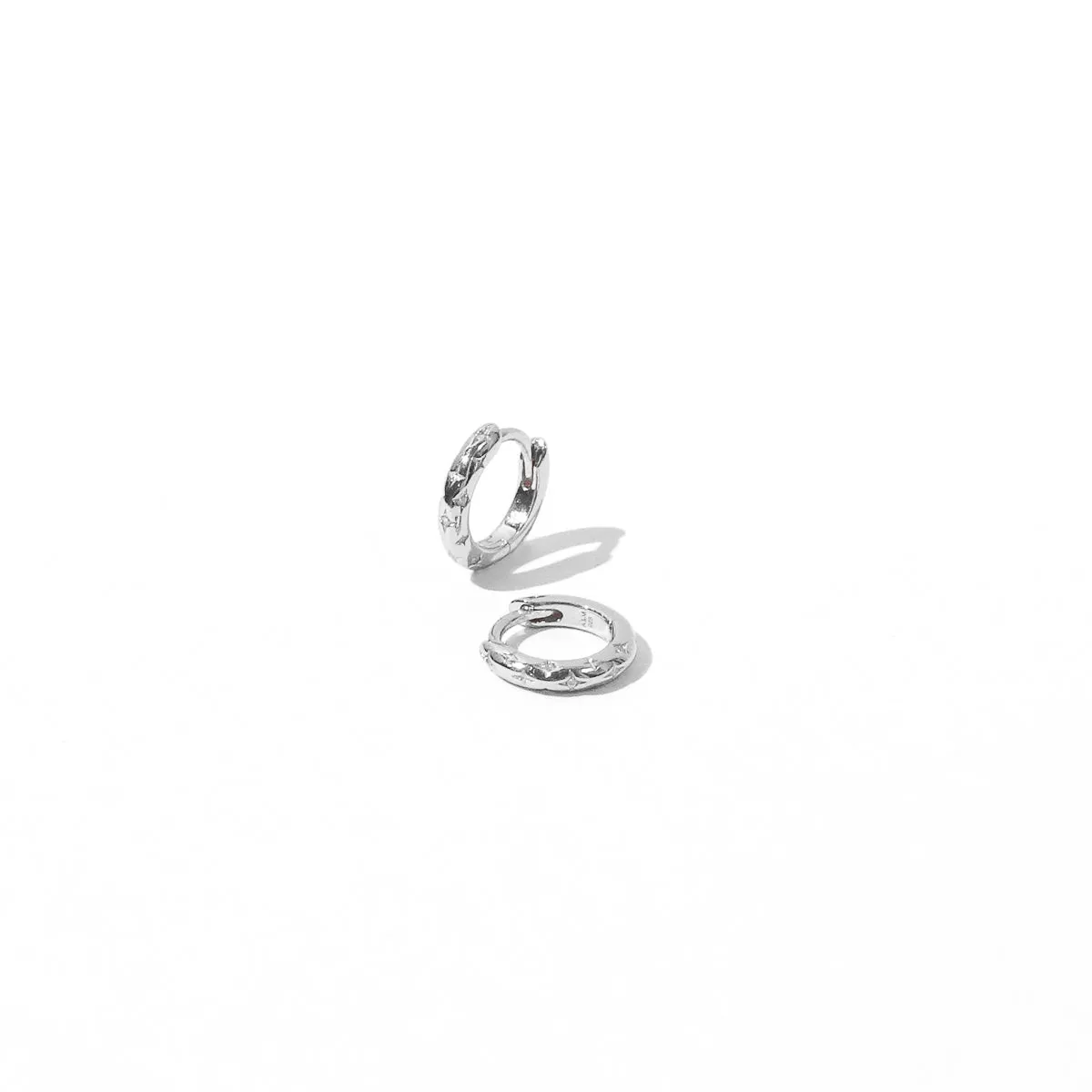 Cosmic Star Bold Huggies in Silver