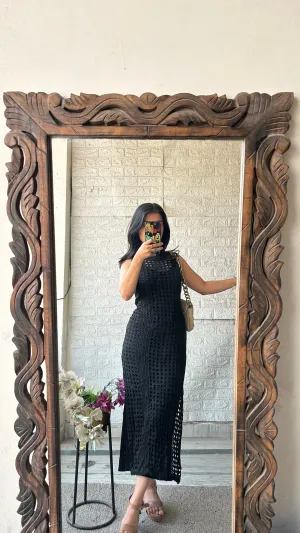 Crochet Dress up to bust 34 length 47