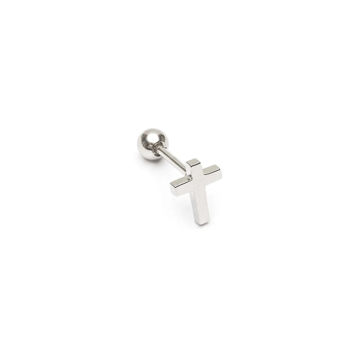Cross Helix Single Earring