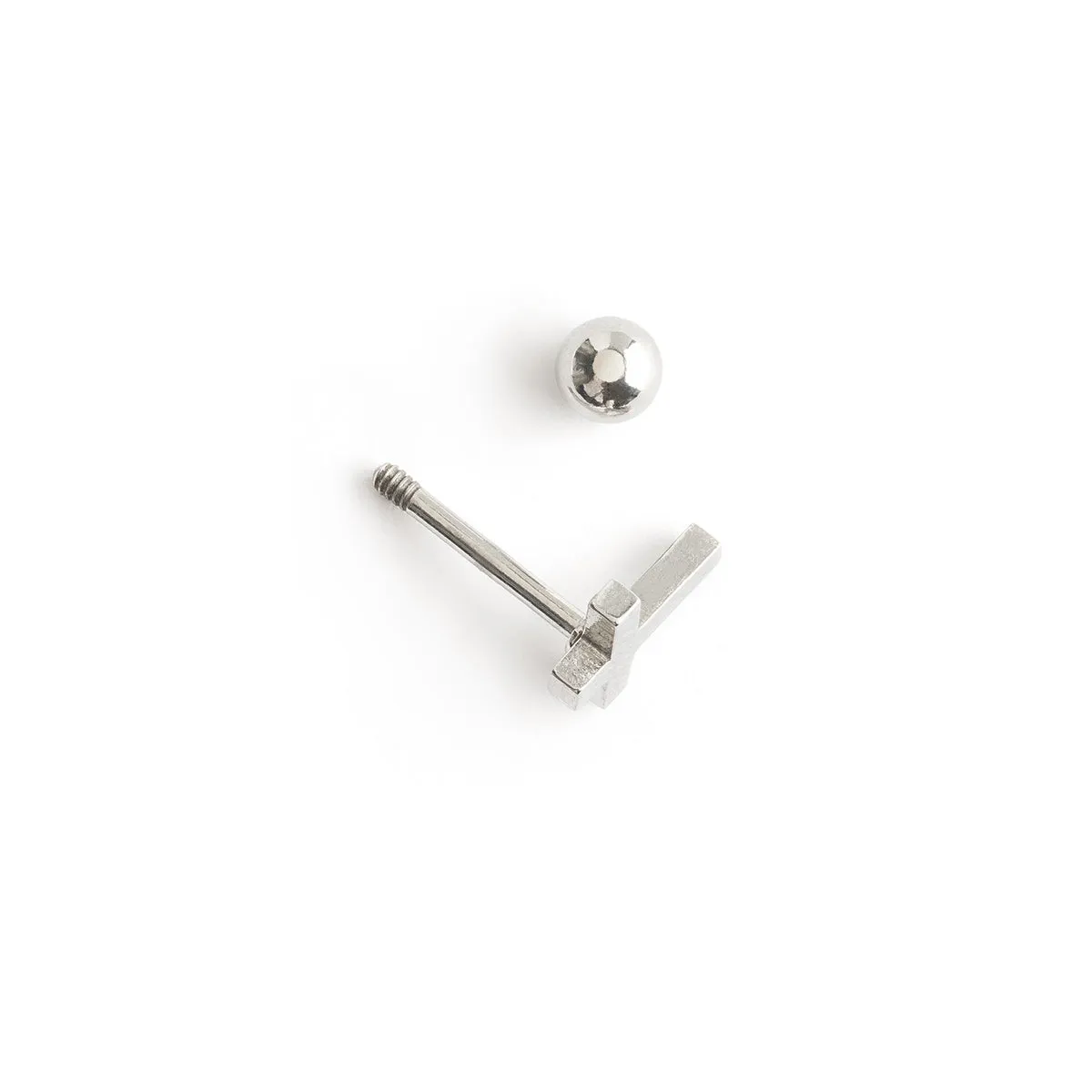 Cross Helix Single Earring