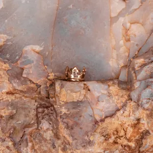 Crown Ear Cuff- Rose Gold Plated