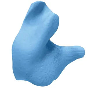 CUSTOM EARPLUG BLUE 26NRR