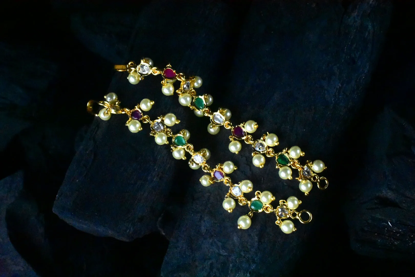 Cz Ear Chain / Martiz / (Matilu) By Asp Fashion Jewellery
