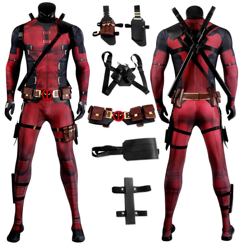 Deadpool Halloween Costume Deadpool 3 Wade Wilson Costume Top Level