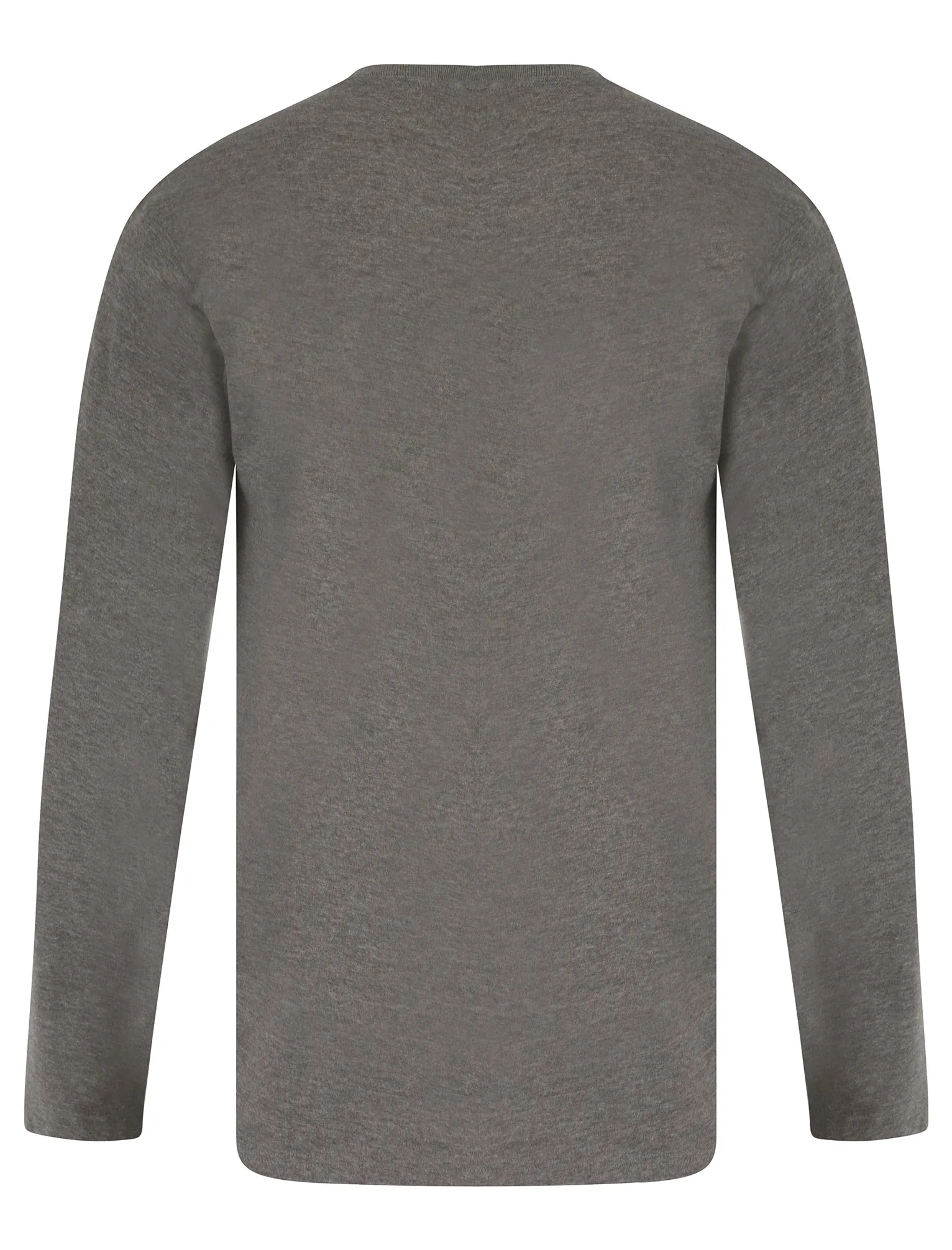 Deen 2pc Long Sleeve Cotton Loungewear Pyjama Set in Mid Grey Marl - Tokyo Laundry