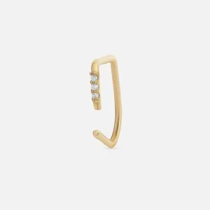 Diamond Open Claw Hoop