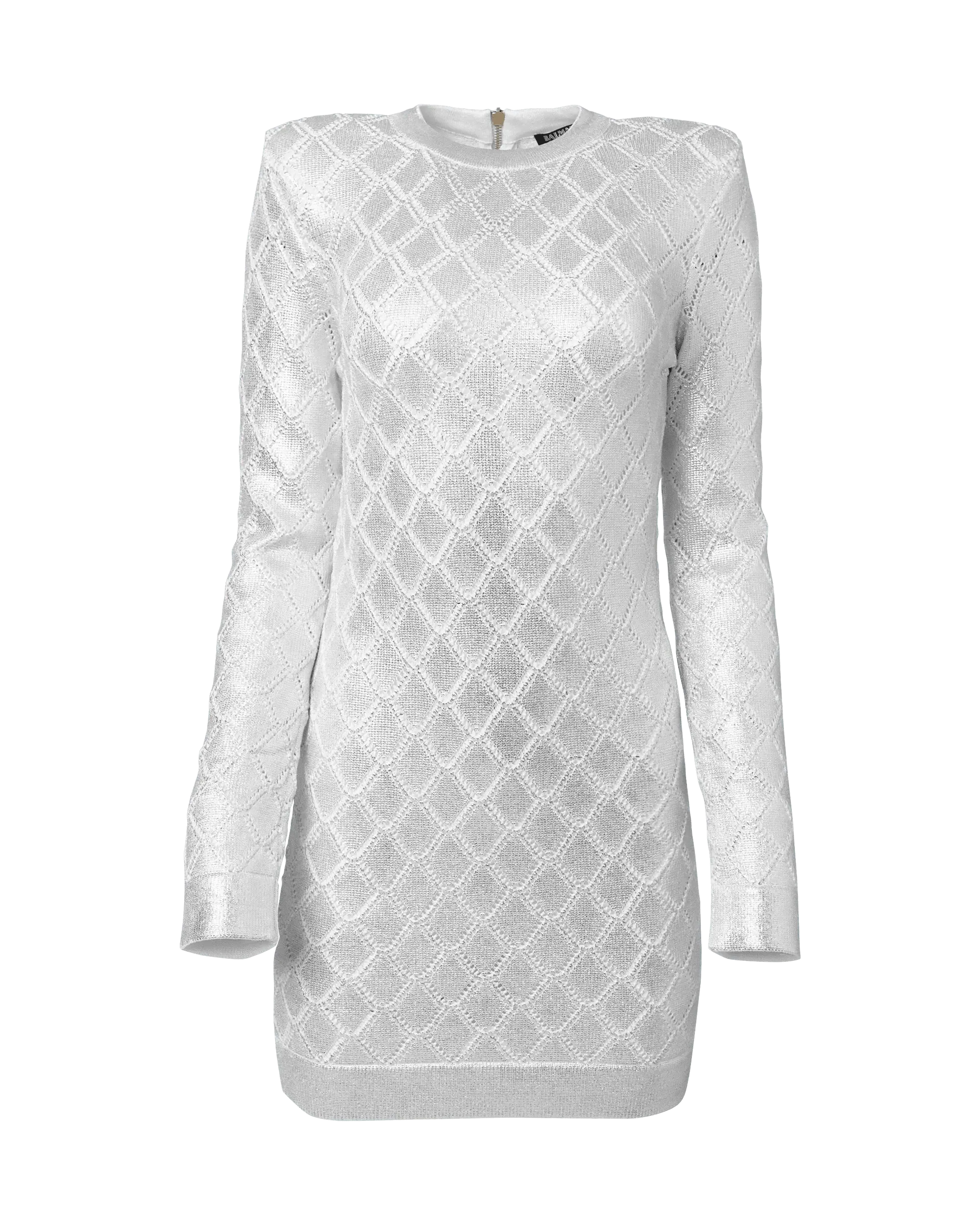 Diamond Woven Mini Dress