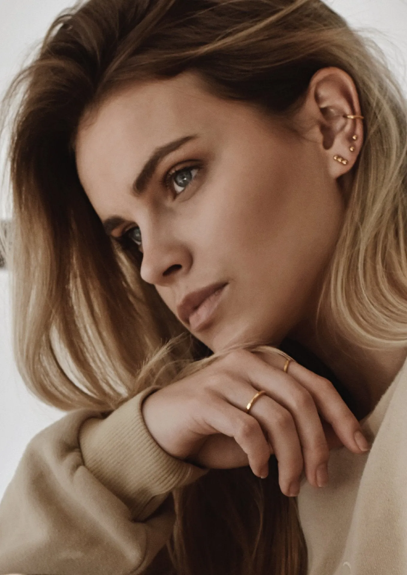 Ear Cuffs Duo Gold