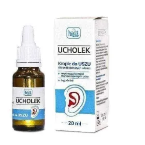 Ear infection drops Ucholek 20ml, inner ear infection