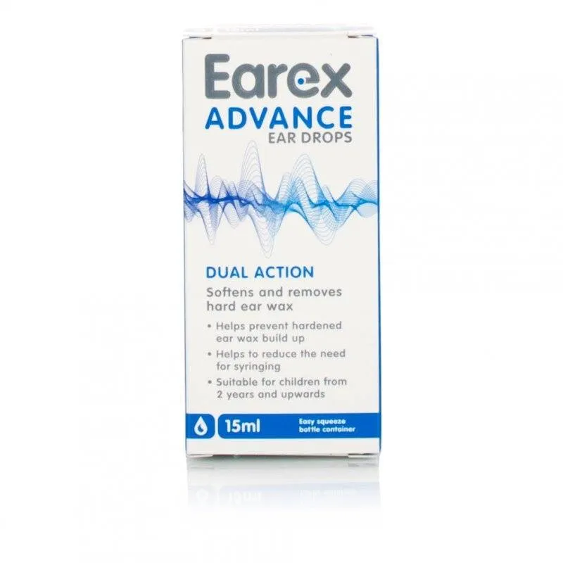 Earex Advance Ear Drops (15ml Bottle)