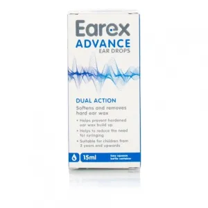 Earex Advance Ear Drops (15ml Bottle)