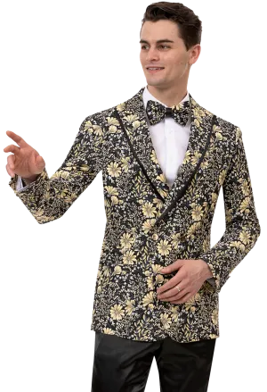 EJ Samuel Blk/Gold Blazer J160