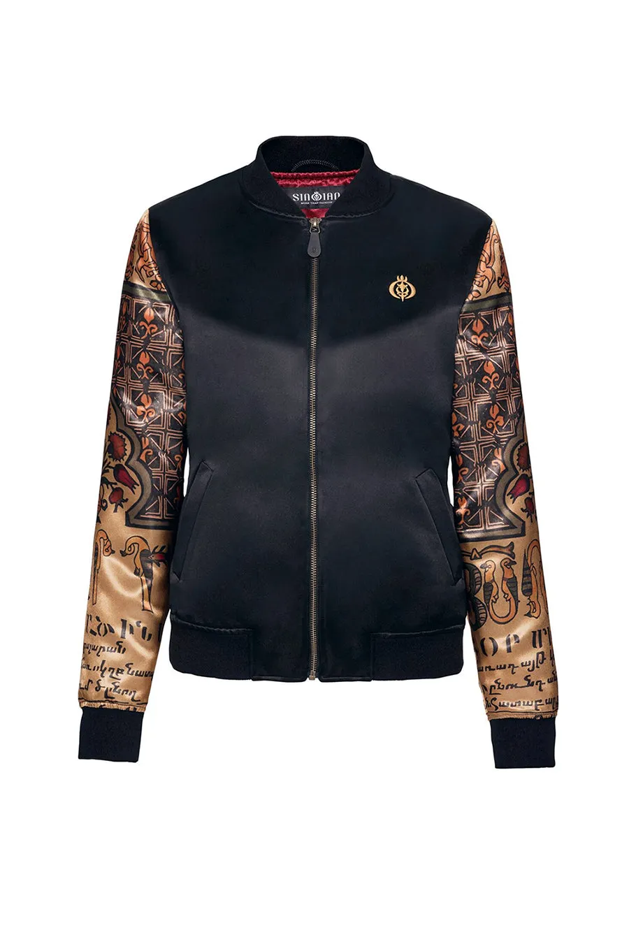 Embroidered Bomber Jacket
