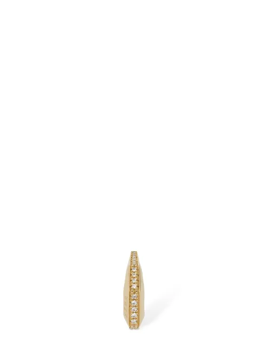 EÉRA   Sabrina 18kt gold &amp; diamond mono earring 