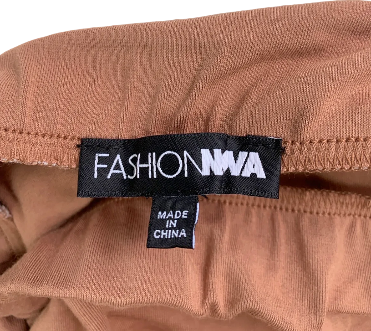 Fashion NWA Brown Bodycon Dress XS