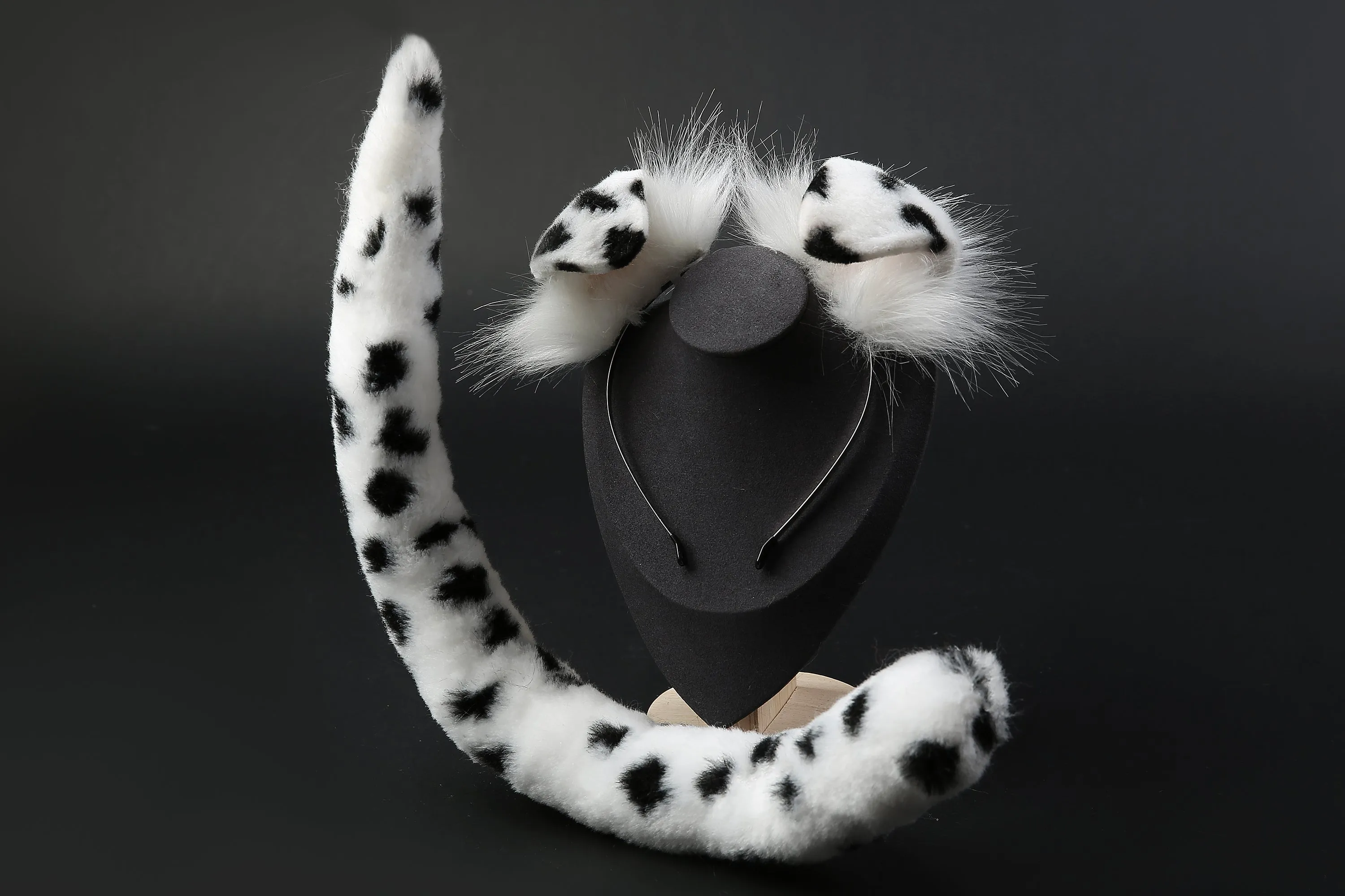 faux fur raccoon ear and tail plug set raccoons ear and tail plug set petplay ear and tail butt plug stripe tail butt plug cosplay mature