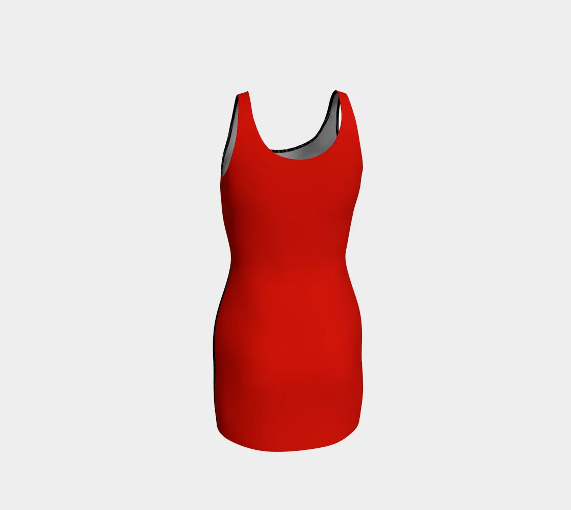 Geisha Seated in the Sun Bodycon Dress