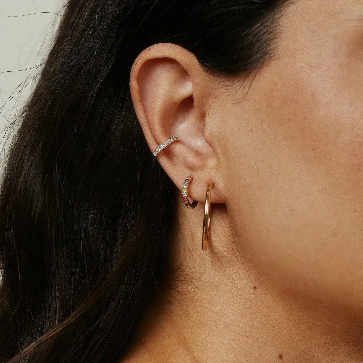 Gemstone Ear Cuff