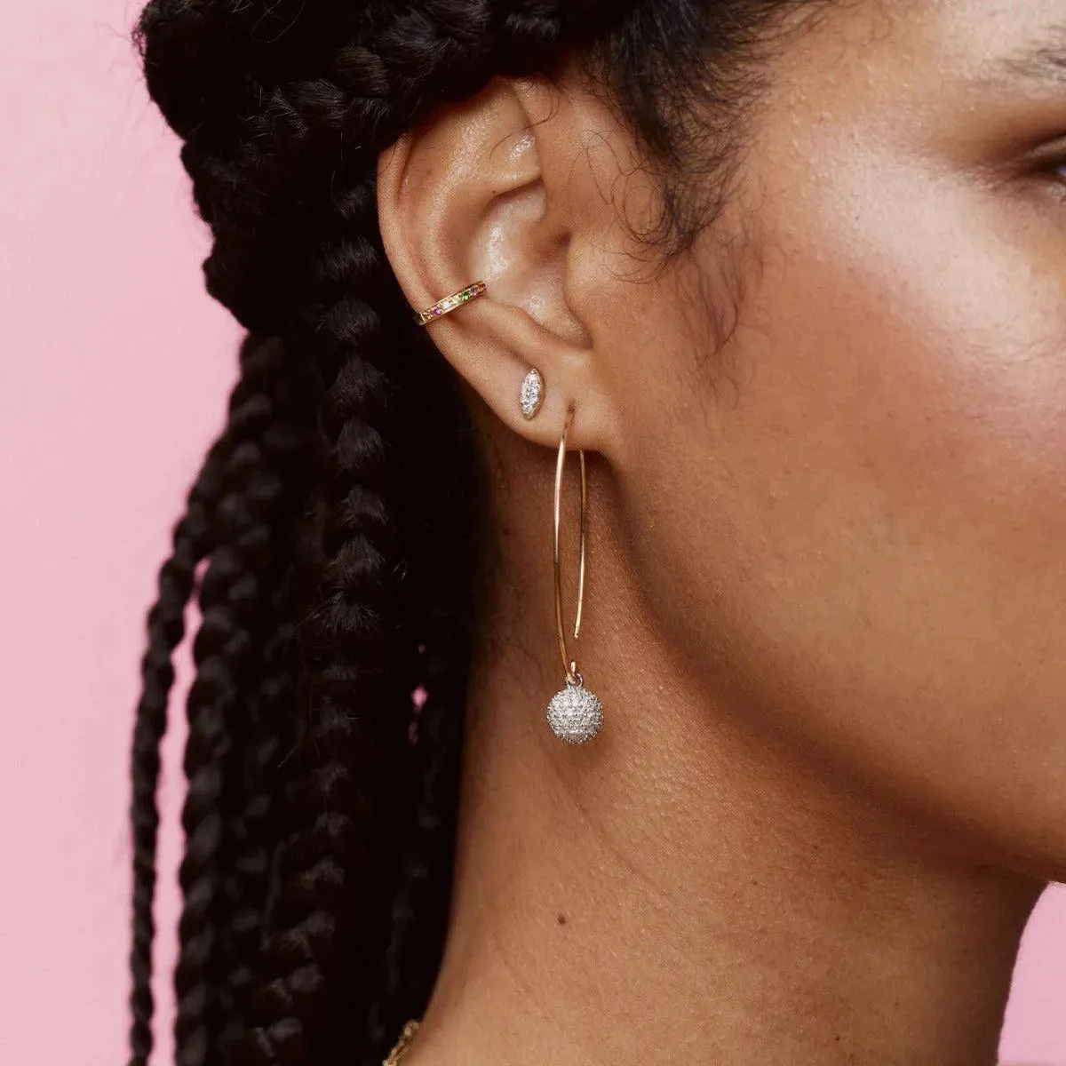 Gemstone Ear Cuff