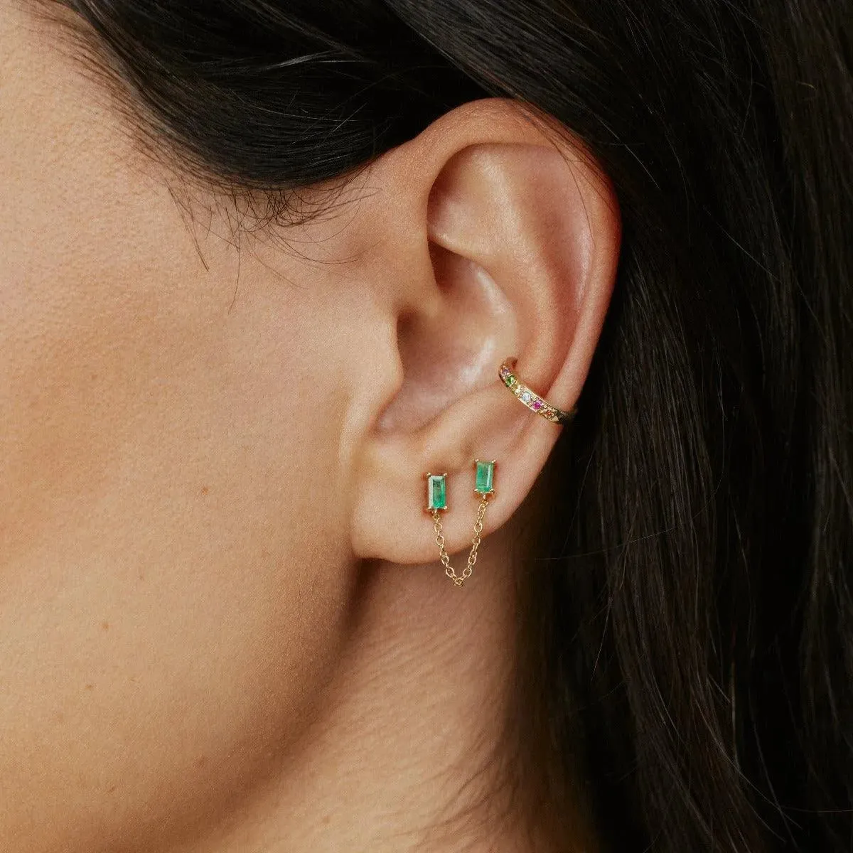 Gemstone Ear Cuff