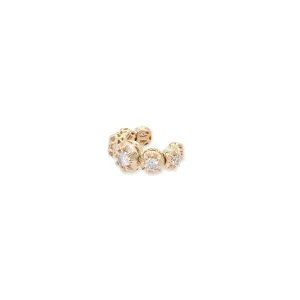 GRADUATED SOPHIA DIAMOND EAR CUFF