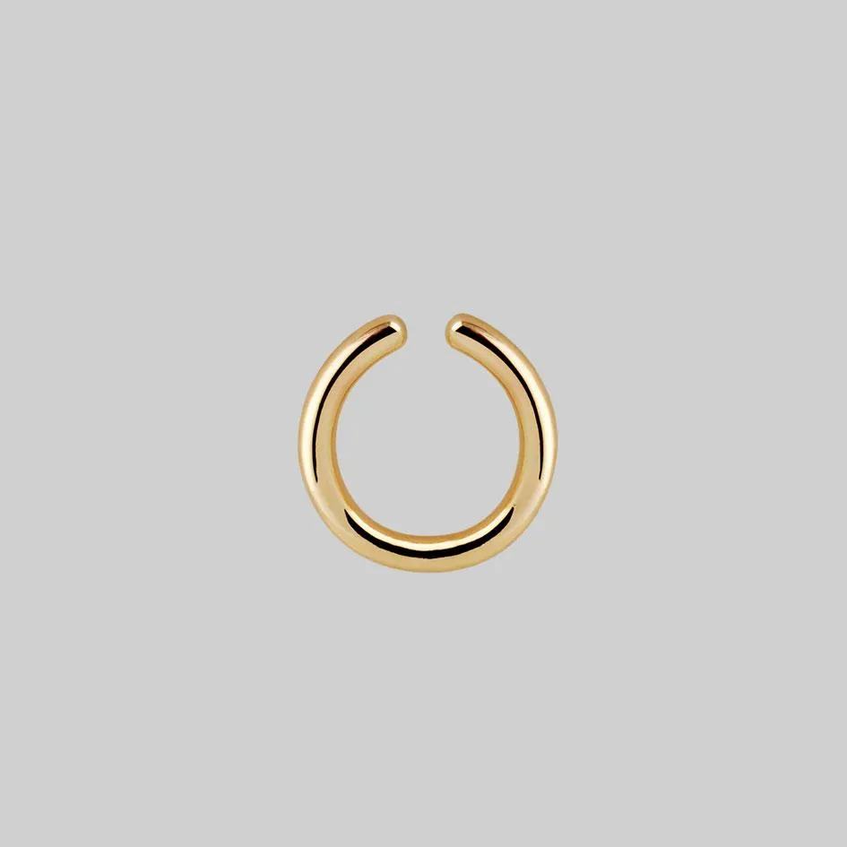 HALO. Conch Ear Cuff - Gold