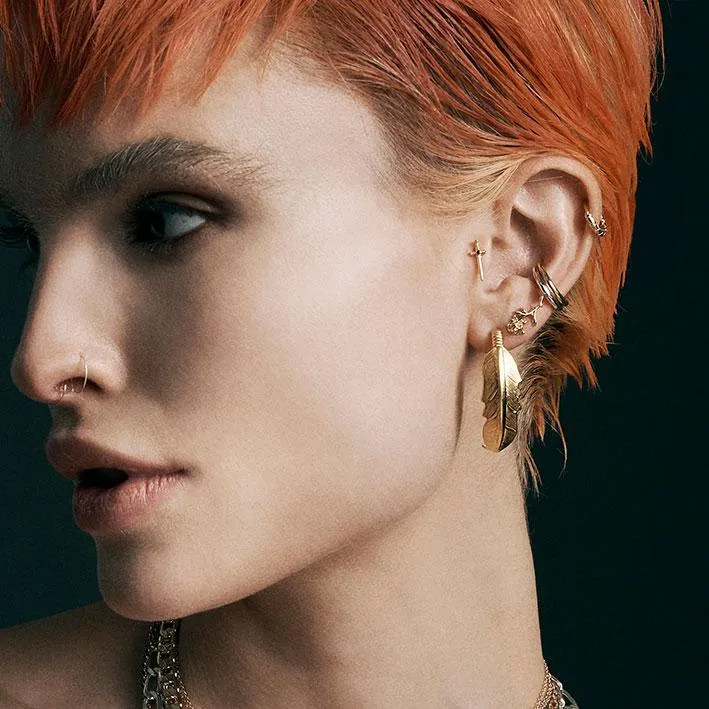 HALO. Conch Ear Cuff - Gold